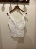 Anne Fontaine | Floral Corset Blouse - Size 2