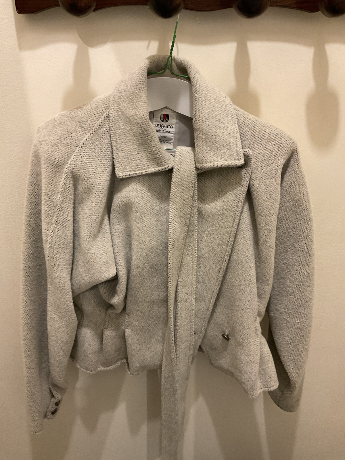 Ungaro | Grey Cropped jacket