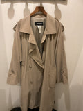 Ramosport | Beige peachskin trench