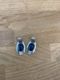 Unknown | Silver Earings with Blue pearl