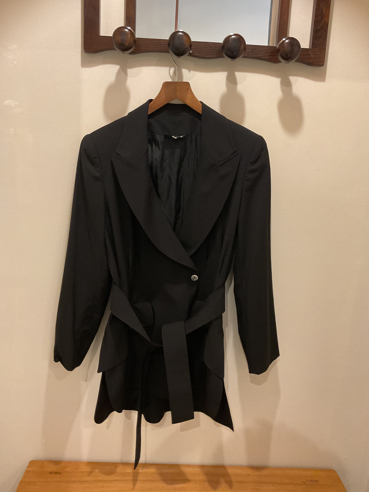 Claude Montana | Black Belted Jacket