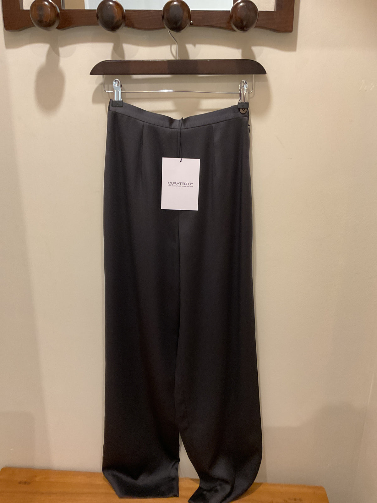 Giorgio Armani | Silk and Cotton Black Pants