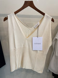 Genny | Beige and Yellow Top