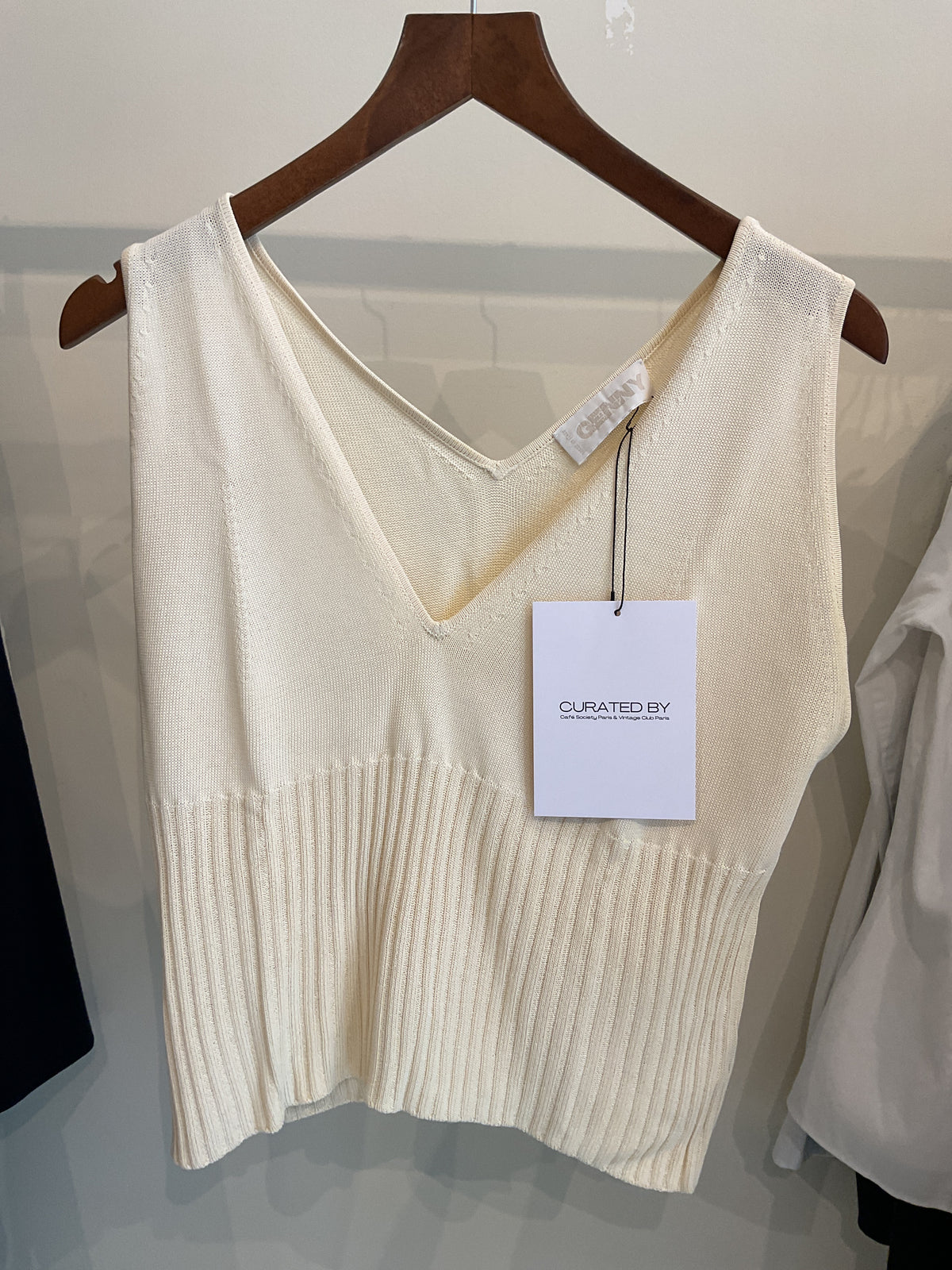 Genny | Beige and Yellow Top