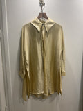 Claude Montana | Gold blouse