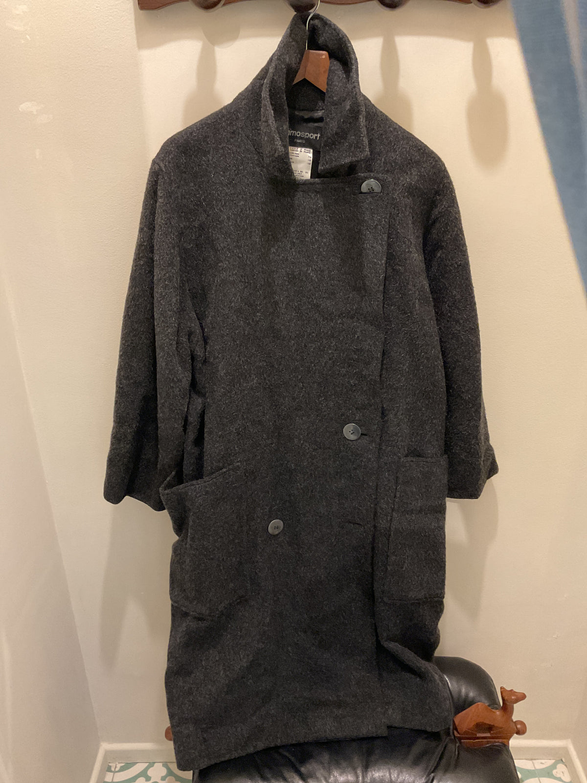 Ramosport | Grey wool coat