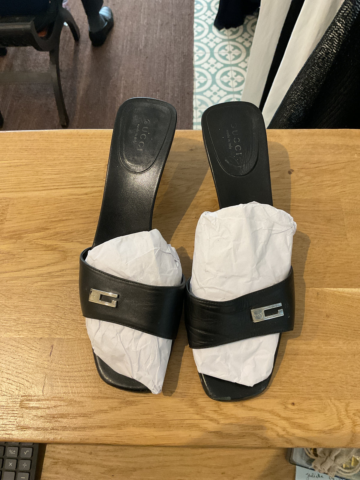 Gucci | Black Mules Tom Ford T.38