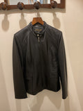 Serge Miko | Fitted Black Leather Jacket