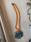 Unknown | orange Shell Necklace