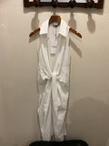Donna Karan | White Cropped Dress