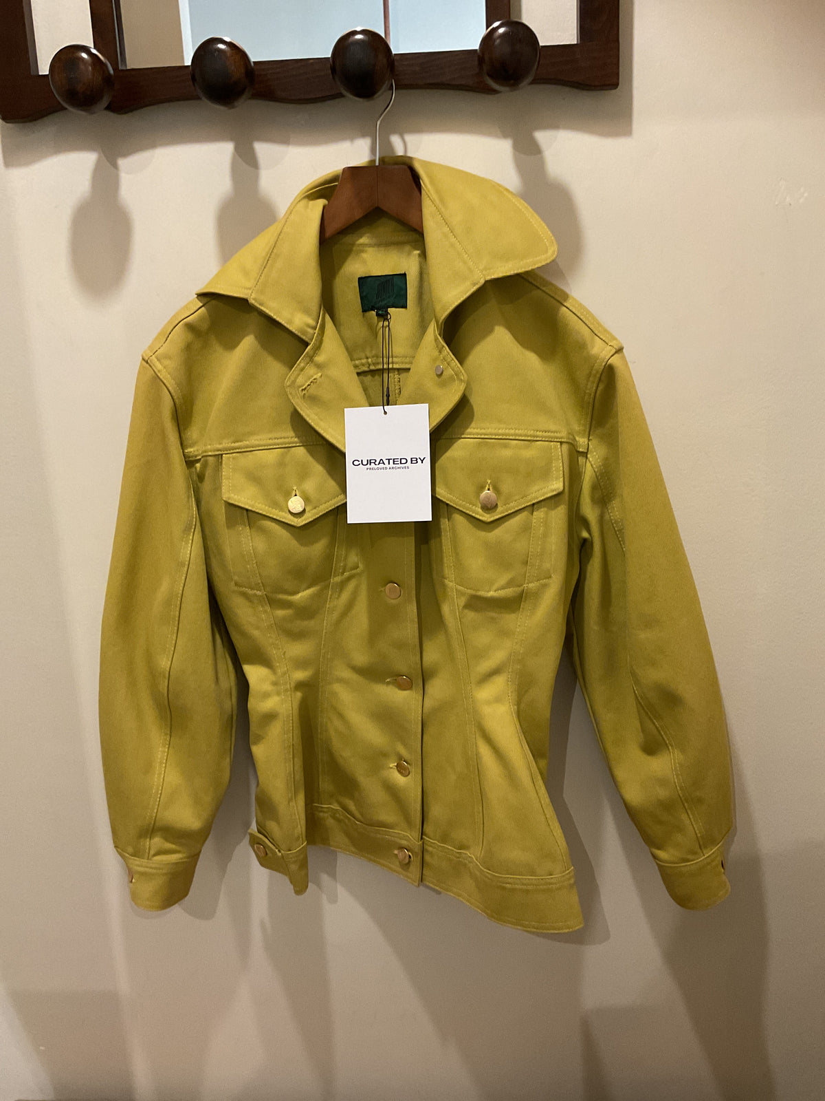 Jean-Paul Gaultier | Junior Gaultier Anis Green Corset Jacket Size 44