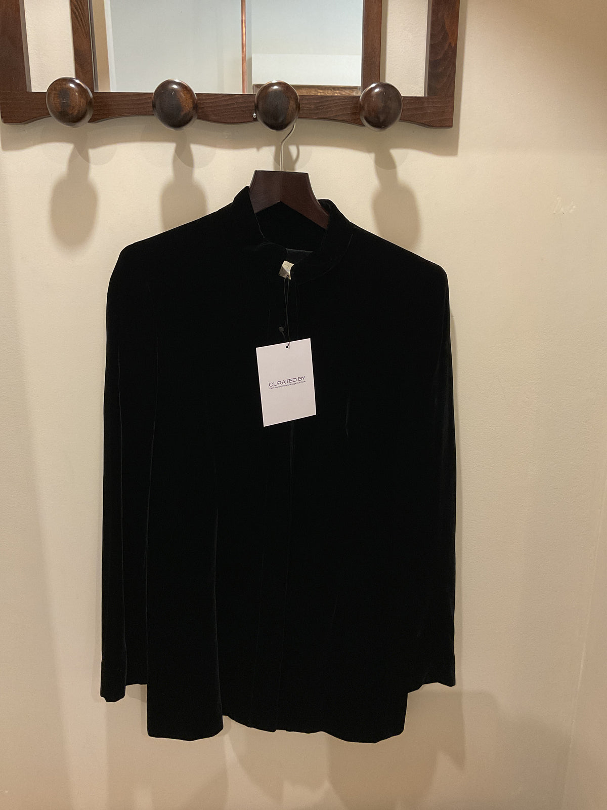 Krizia | Black Velvet Jacket