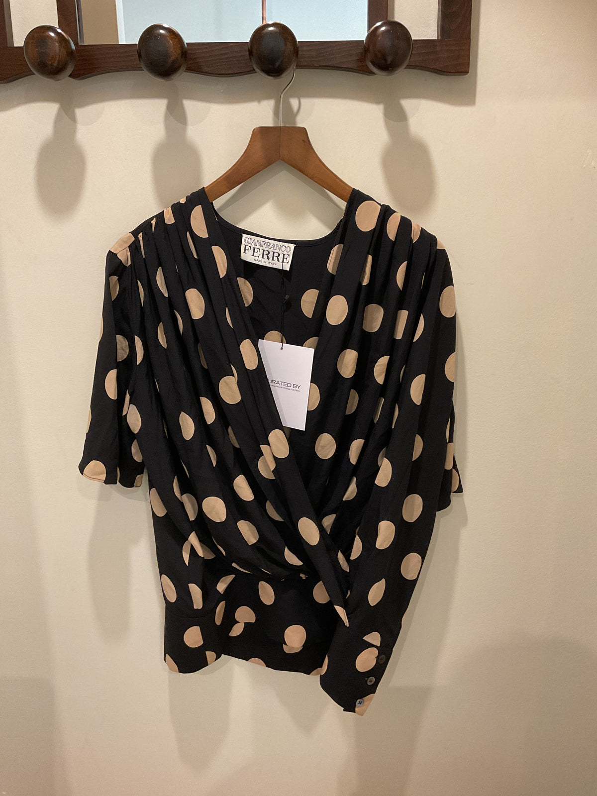 Gianfranco Ferré | Polka Dots Silk Blouse