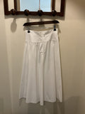 Kenzo | midi white skirt patineuse