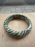 Unknown | Light Green Horn Bangle