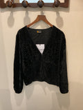 Unknown | Black pearled velvet Jacket