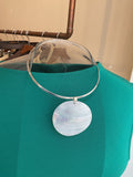 Unknown | Mother of Pearl Métal Choker