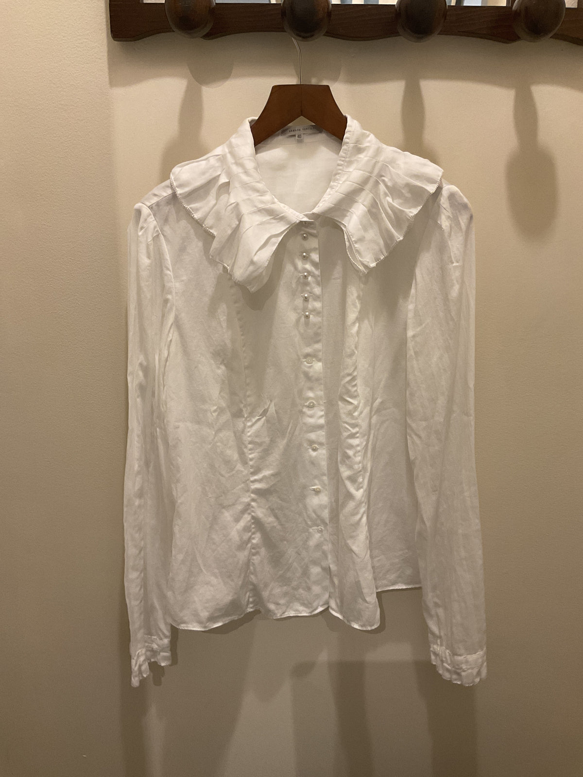 Armand ventilo | White shirt with collerette