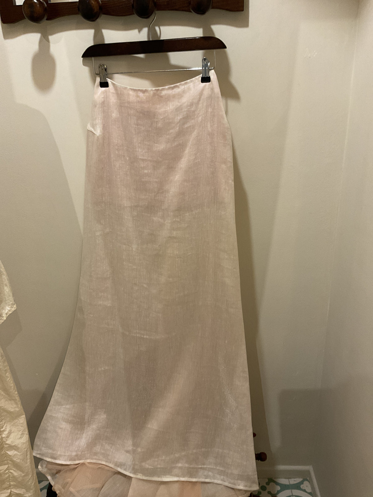 Mario Chanet | Powder-Pink Silk Dress