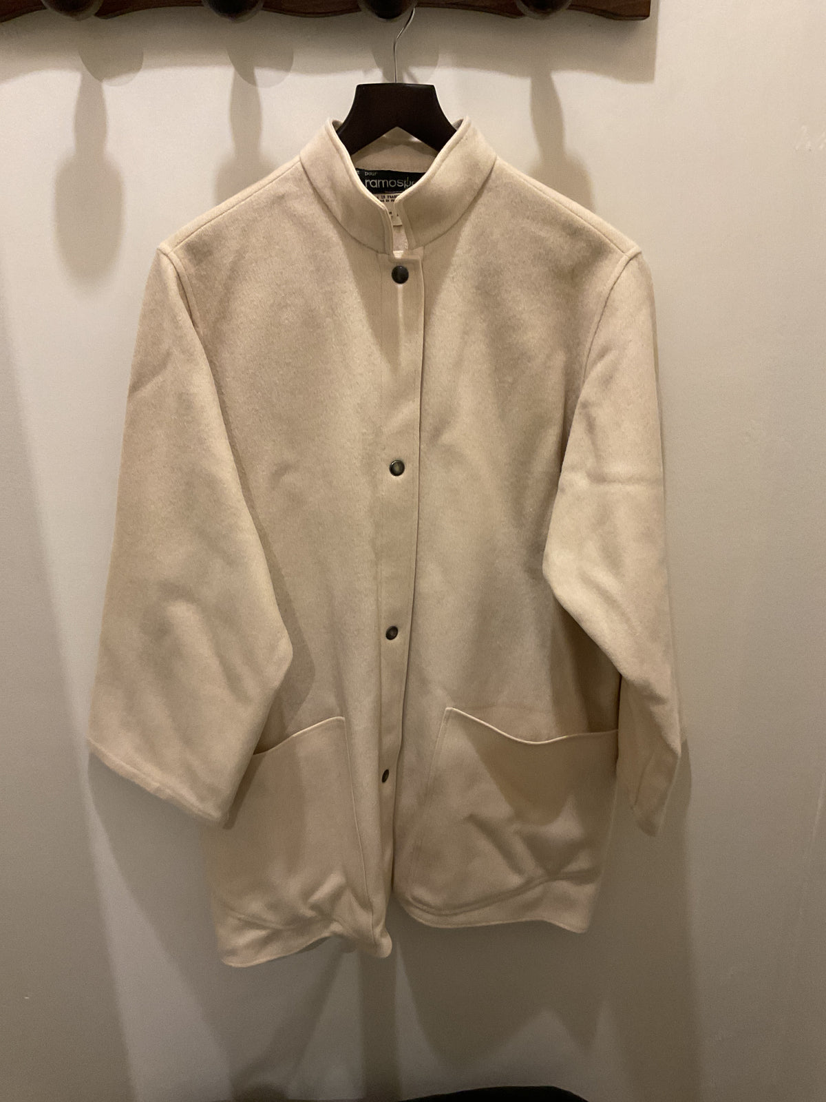Ramosport | Short Ecru wool jacket