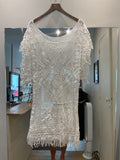 Unknown | White lace beach dress