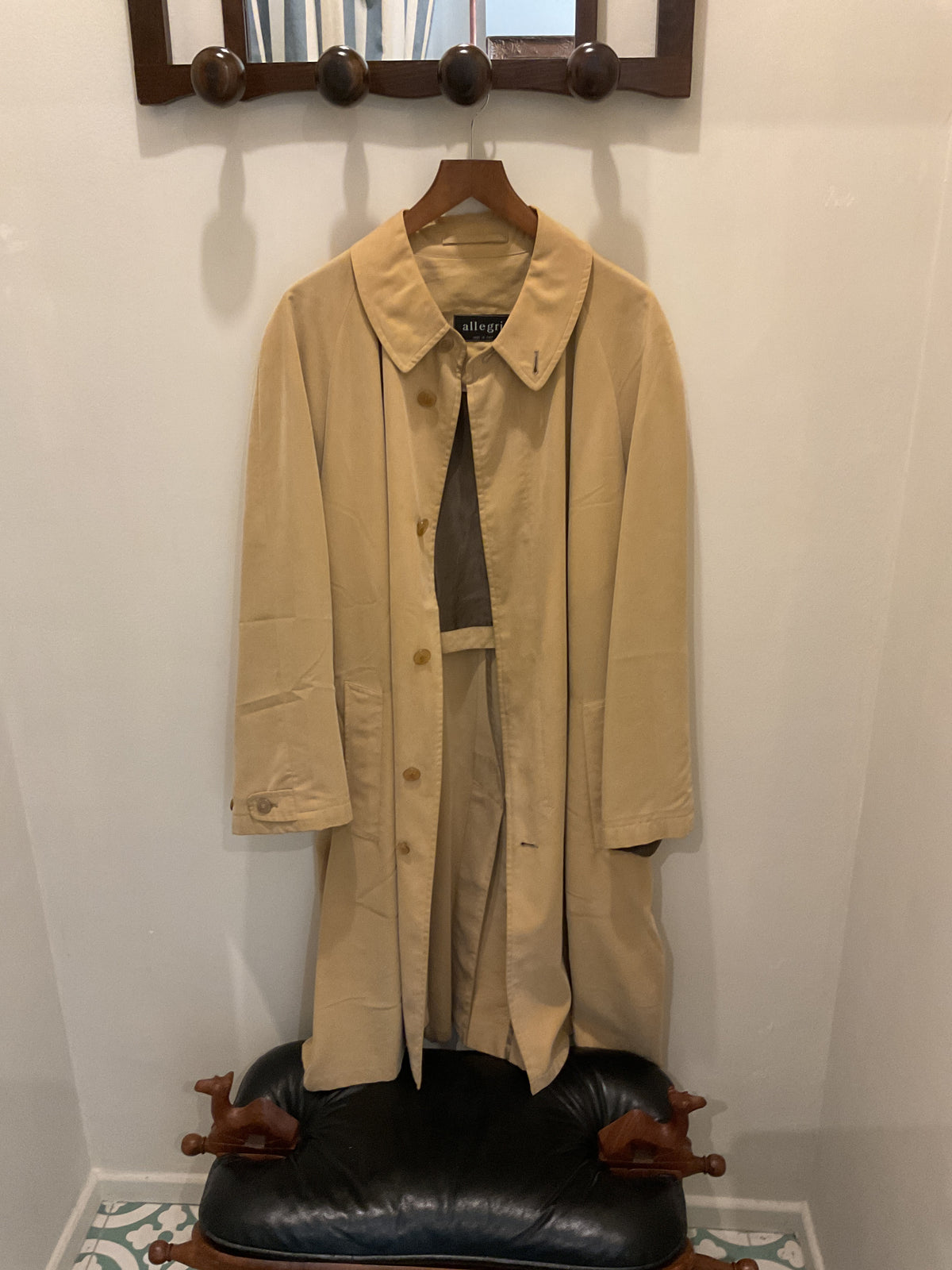 Allegri | Sand peau de pêche trench-coat
