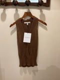 Maria Di Ripa | Brown Knit Top