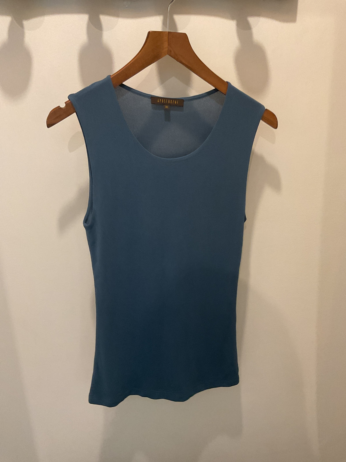Apostrophe | blue Silk top