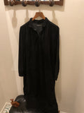 Mario Valentino | Suede black Leather Dress