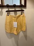 Emporio Armani | yellow linen short
