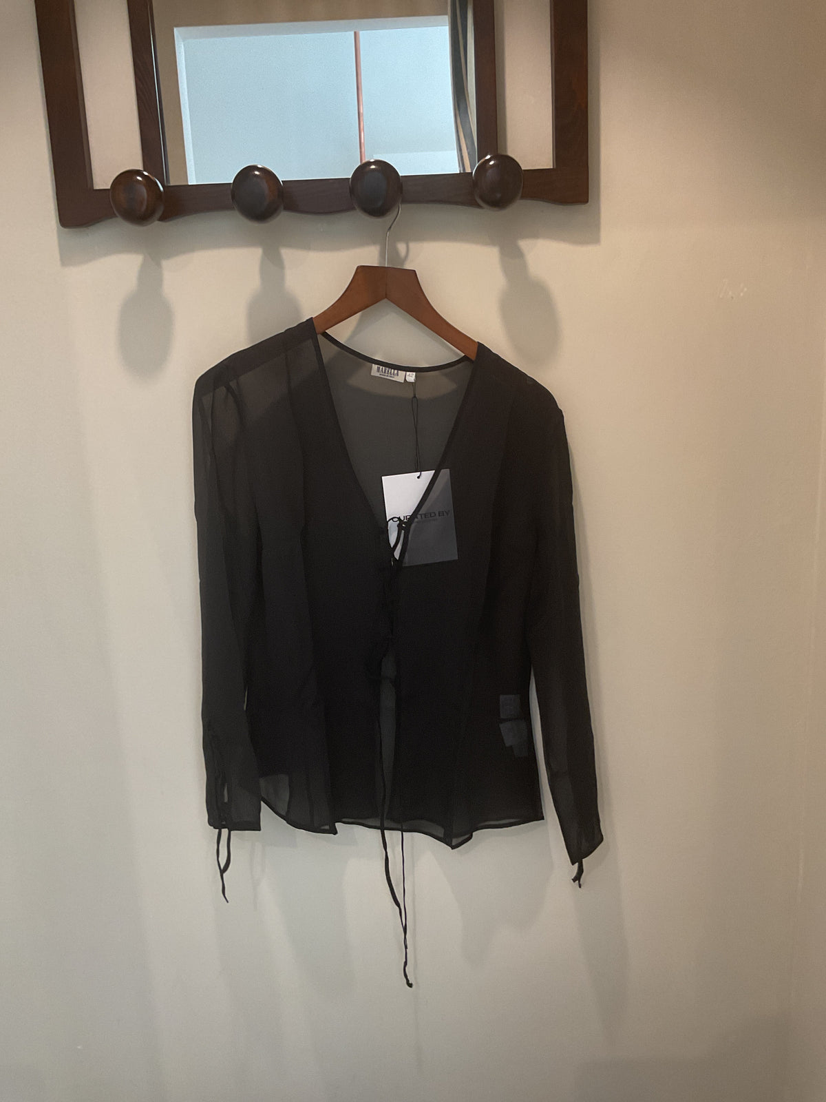 Marella | Black Silk shirt