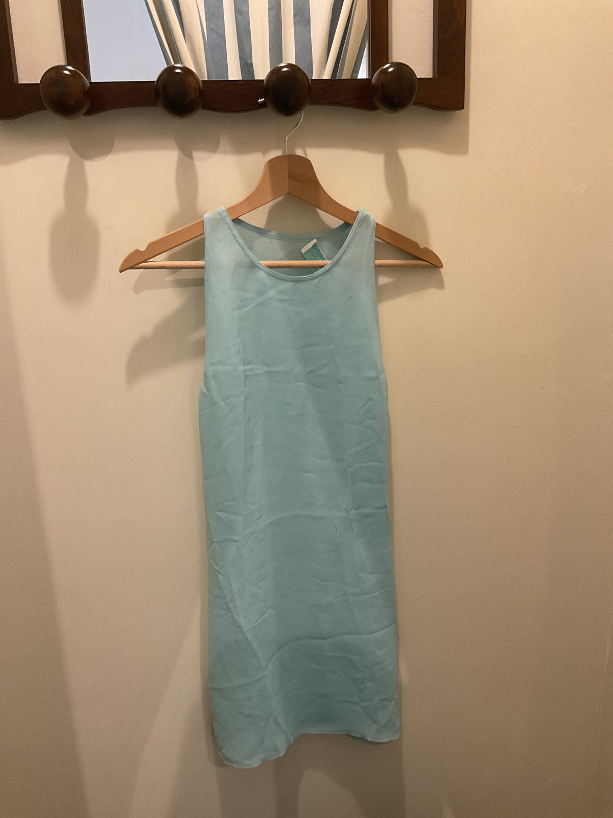 Genny | Turquoise Tank top / mini dress