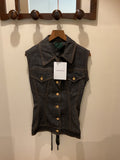Junior Gaultier | Denim Lace-Up Vest