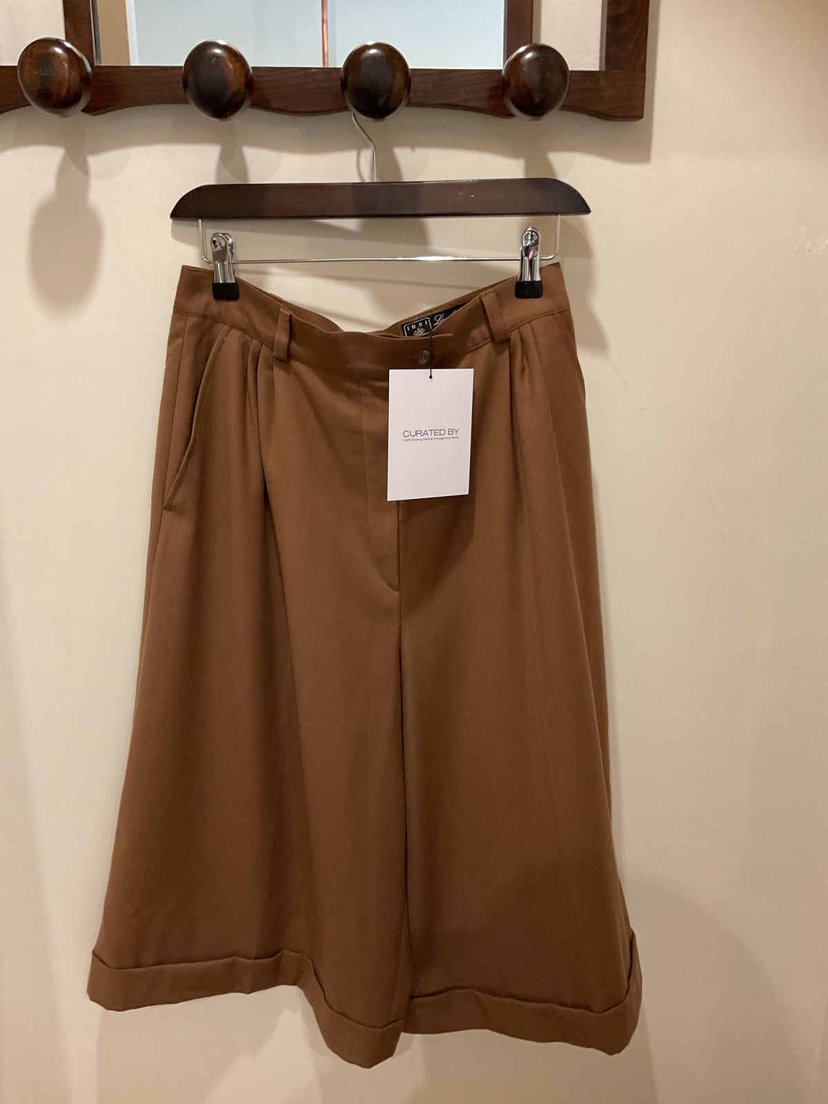 Nino Cerruti | Wool Culotte Skirt