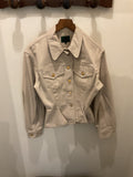 Jean Paul Gaultier | Beige Denim Corset Jacket it44