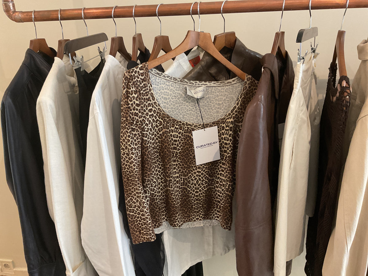 Anna Molinari | leopard sweater