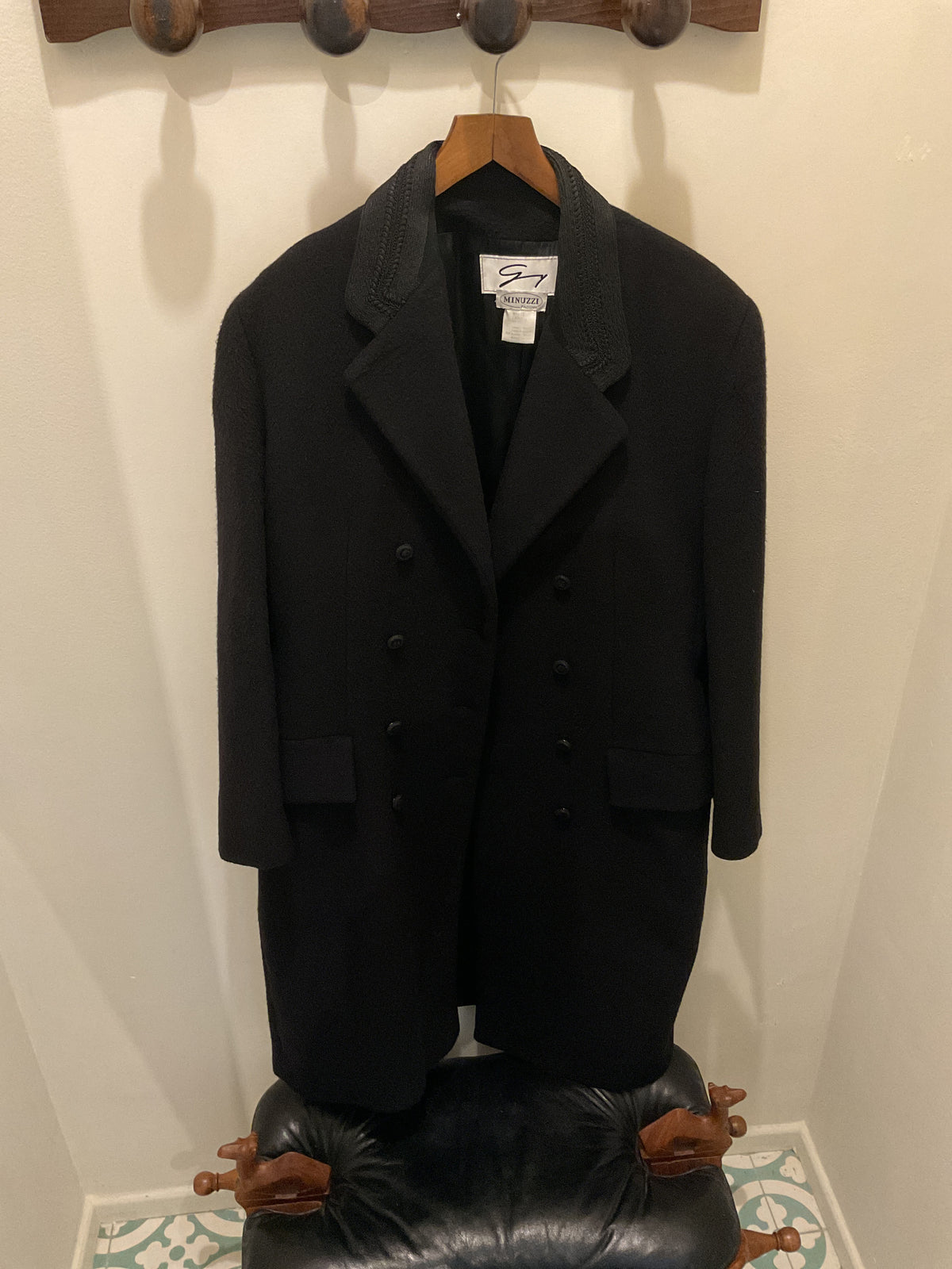 Genny | Black Wool Coat