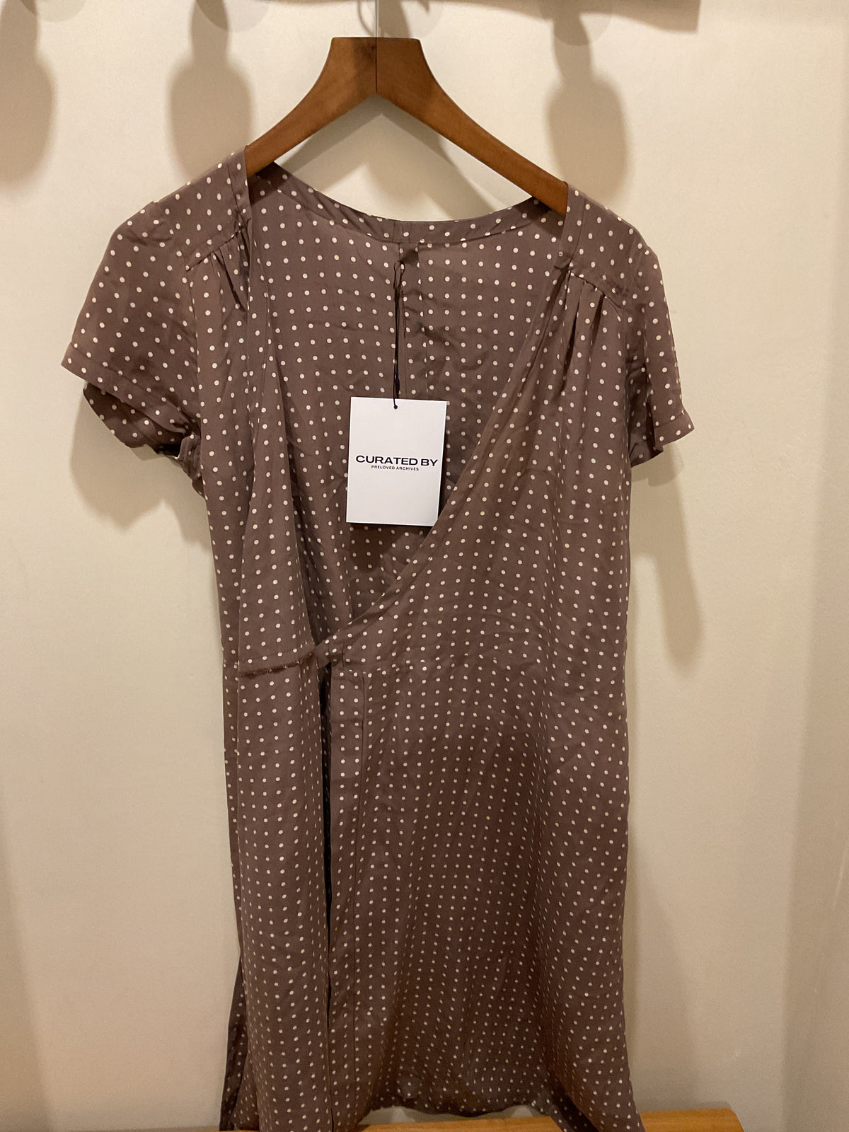Capucine Puerari | Polka-dot wrap dress
