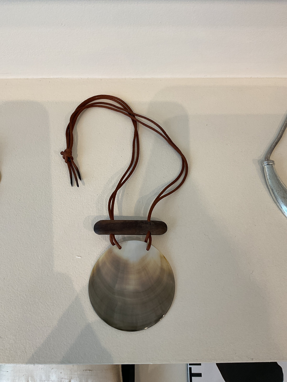 Unknown | Ethnic Necklace Shell and Wood