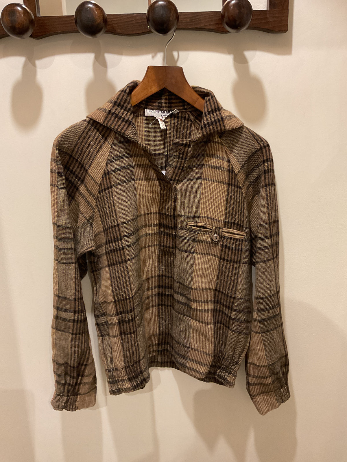 Christian Aujard | Checked Wool Shirt