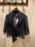Krizia | Transparent navy Shirt