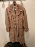 Genny |Snake trench-coat Leather