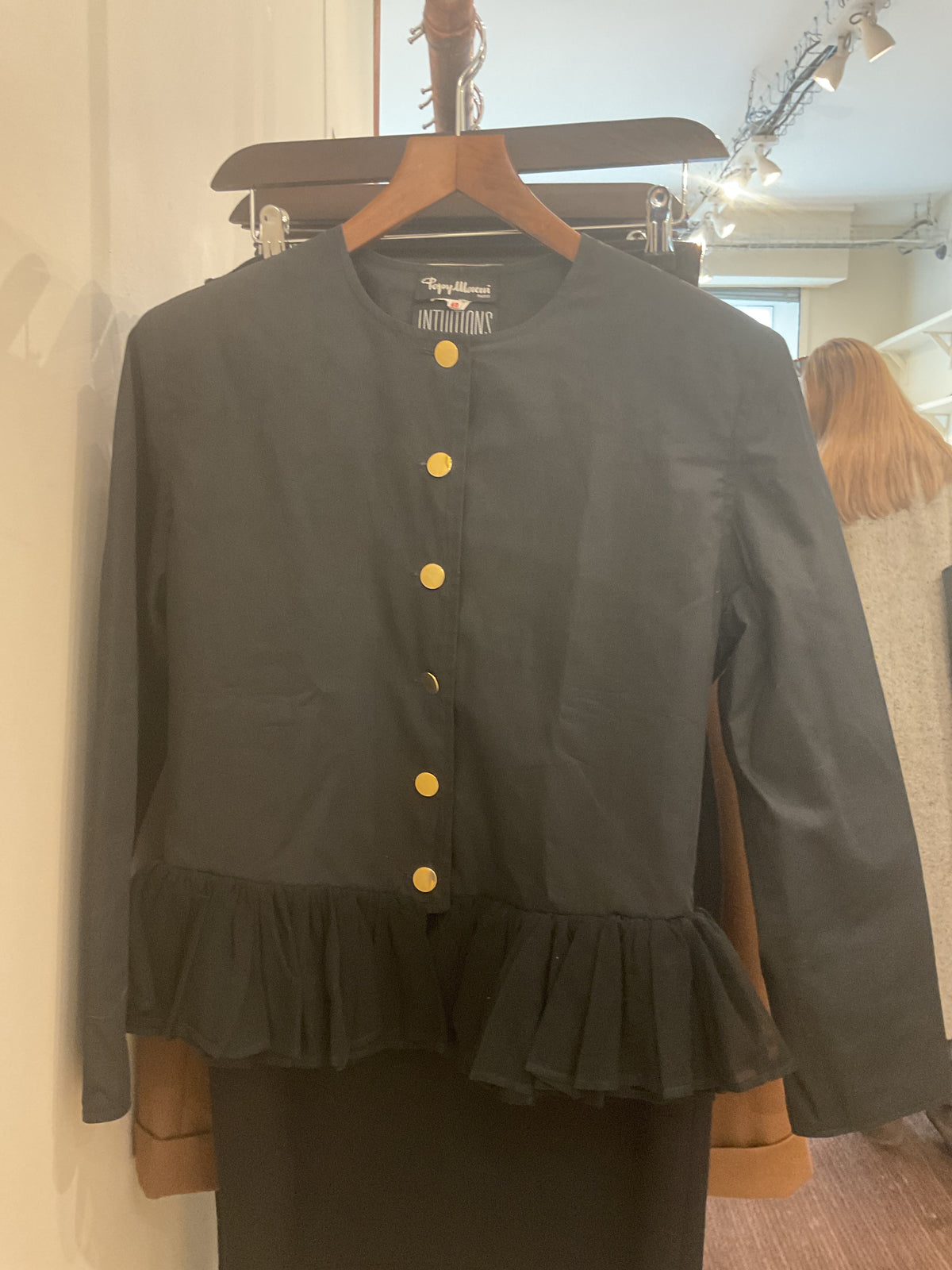 Popy Moreni | Black « froufrou » Jacket