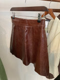 Mario Valentino | Brown skirt python print
