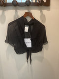 Philosophy by Alberta ferretti | Black Silk bolero