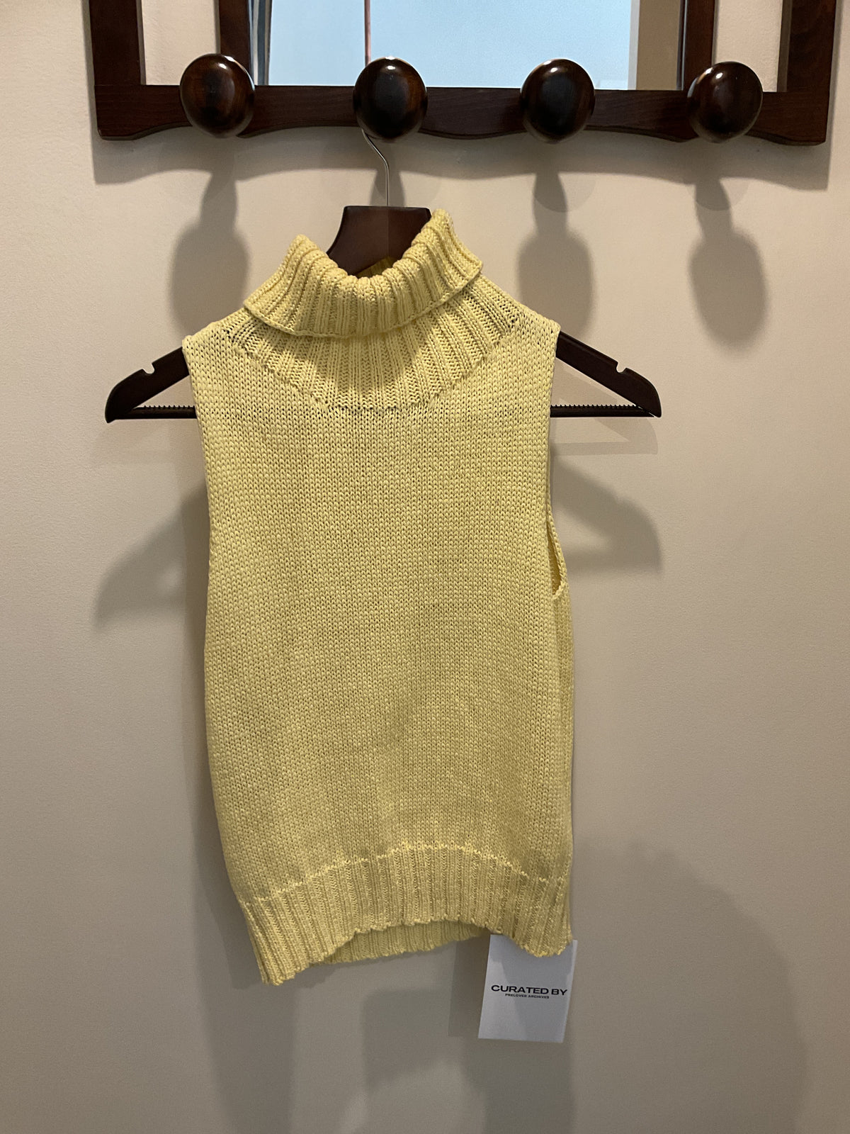 Max Mara | Yellow Knitted Top