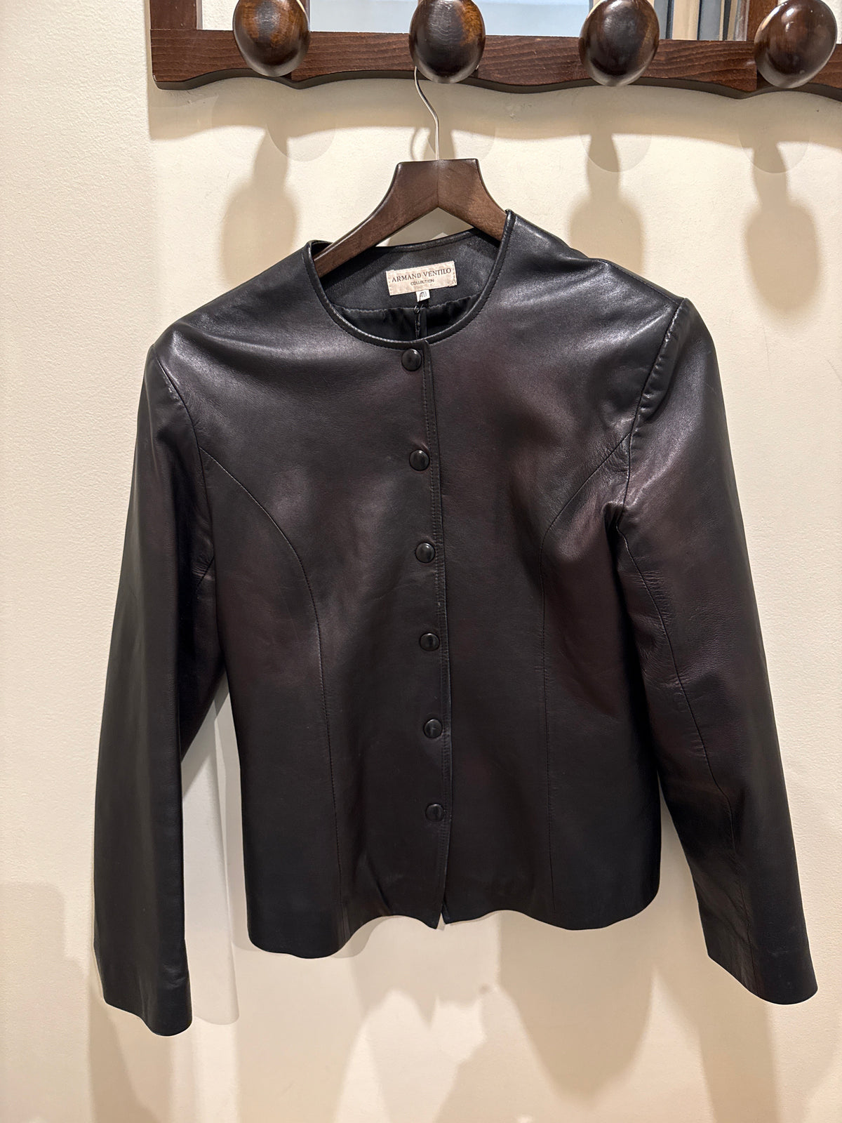 Armand Ventilo | Cropped Leather Jacket