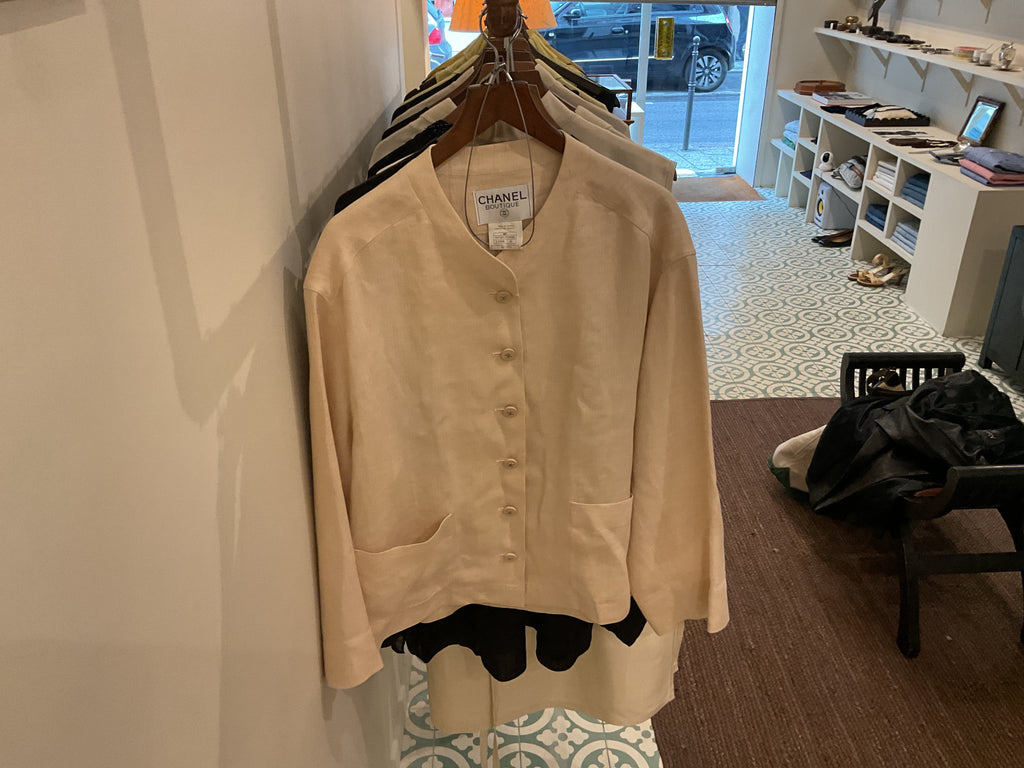 Chanel | Mao linen Jacket