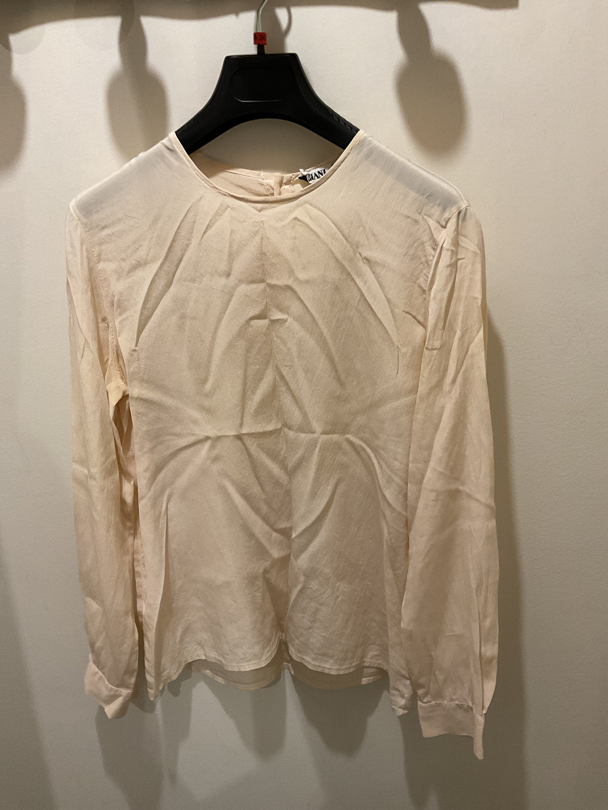 Mani | Ecru Silk Blouse