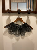 Unknown | Black Collerette